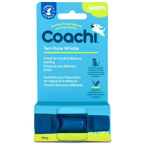 Company of Animals Coachi Two-Tone Whistle 1 Company of Animals Coachi Two-Tone Whistle