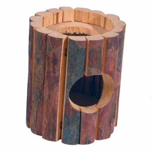 Little Zoo Wooden Turret Hideout Large