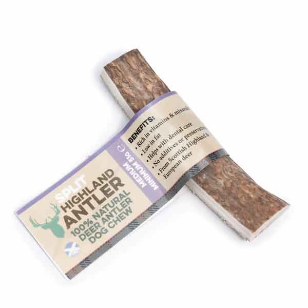 Nova Chews Highland Split Antler 100% Natural Chew Medium Single Dog Treat 3 Nova Chews Highland Split Antler 100% Natural Chew Medium Single Dog Treat - Image 3