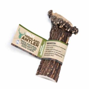 Nova Chews Highland Split Antler 100% Natural Chew Large Single Dog Treat