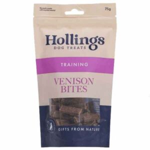 Hollings Venison Bites 75g Dog Treat