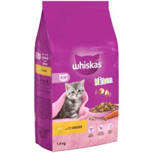 Whiskas Chicken Kitten 1.9kg Dry Cat Food