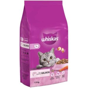 Whiskas Salmon Adult 1.9kg Dry Cat Food