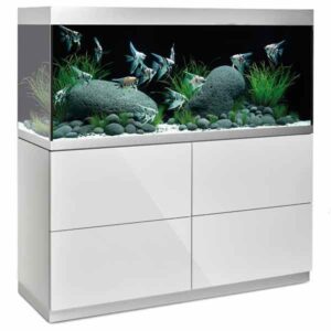 Oase HighLine 400 White Aquarium & Cabinet Kit (with BioTherm 850)