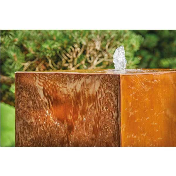 Oase Corten Steel Cube Complete Water Feature Kit 5 Oase Corten Steel Cube Complete Water Feature Kit - Image 5