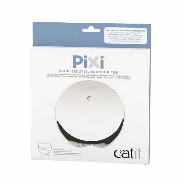 Catit Stainless Steel Fountain Top for PIXI Drinking Fountain 2 Catit Stainless Steel Fountain Top for PIXI Drinking Fountain - Image 2