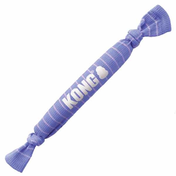 KONG Signature Puppy Crunch Rope Single Dog Toy 1 KONG Signature Puppy Crunch Rope Single Dog Toy