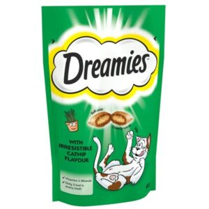 Dreamies with Irresistible Catnip 60g Cat Treat