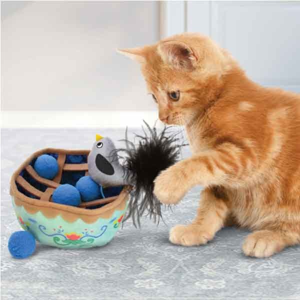 KONG Puzzlements Pie Cat Toy 3 KONG Puzzlements Pie Cat Toy - Image 3