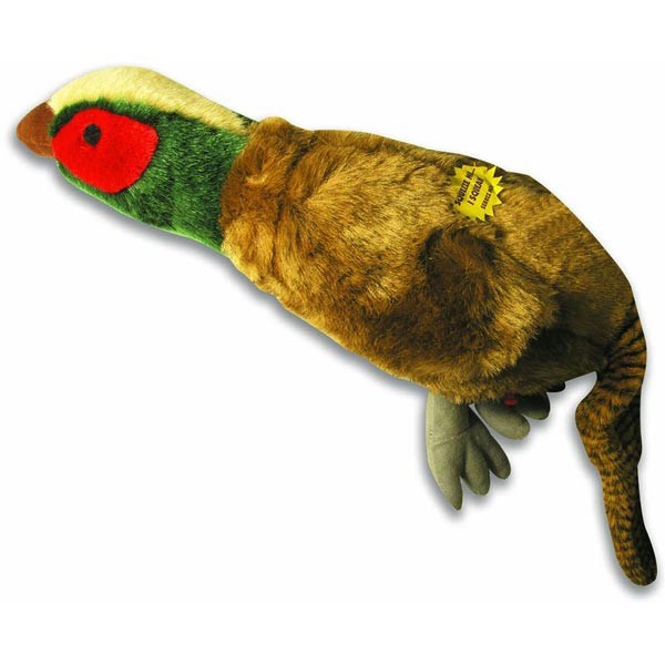 Happy Pet Migrator Pheasant Plush Dog Toy Large 1 Happy Pet Migrator Pheasant Plush Dog Toy Large