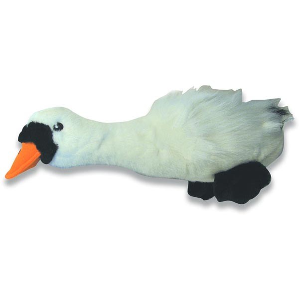 Happy Pet Migrator Swan Plush Dog Toy 1 Happy Pet Migrator Swan Plush Dog Toy