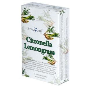 Stamford Incense Cones Citronella & Lemongrass 15 Pack