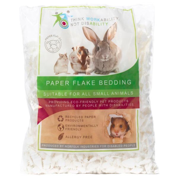 Norfolk Industries Paper Flake Bedding 100g