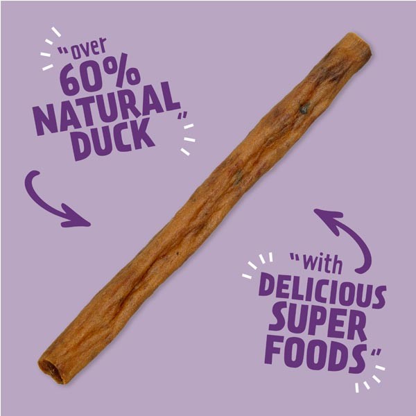 Good Boy Superlicious Duck with Broccoli & Sweet Potato Sticks 70g Dog Treat 2 Good Boy Superlicious Duck with Broccoli & Sweet Potato Sticks 70g Dog Treat - Image 2