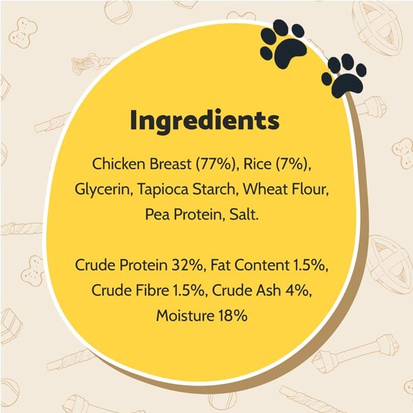 Good Boy Chicken & Rice Sticks 90g Dog Treat 4 Good Boy Chicken & Rice Sticks 90g Dog Treat - Image 4