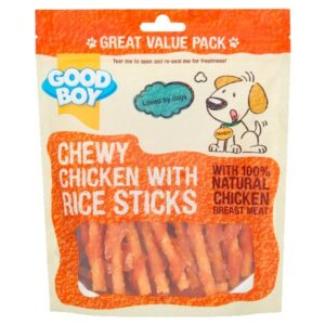 Good Boy Chicken & Rice Sticks 300g Dog Treat