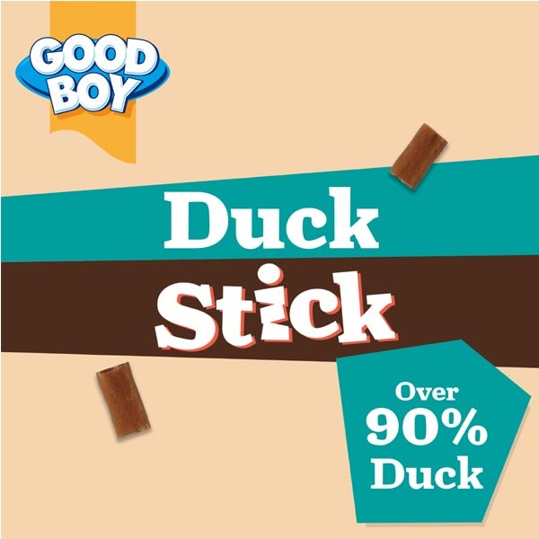 Good Boy Duck Stick 15g Dog Treat 2 Good Boy Duck Stick 15g Dog Treat - Image 2