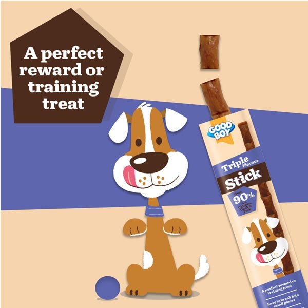 Good Boy Triple Stick 15g Dog Treat 3 Good Boy Triple Stick 15g Dog Treat - Image 3