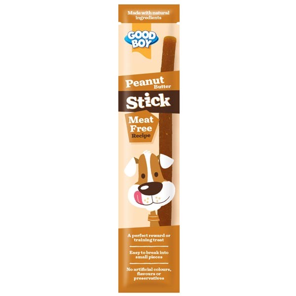 Good Boy Peanut Butter Stick 15g Dog Treat 1 Good Boy Peanut Butter Stick 15g Dog Treat