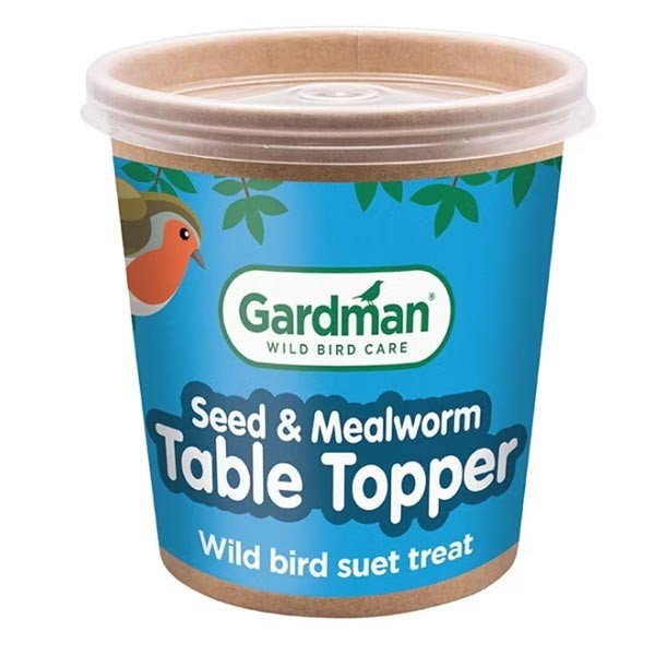 Gardman Wild Bird Care Seed & Mealworm Table Topper 1 Gardman Wild Bird Care Seed & Mealworm Table Topper