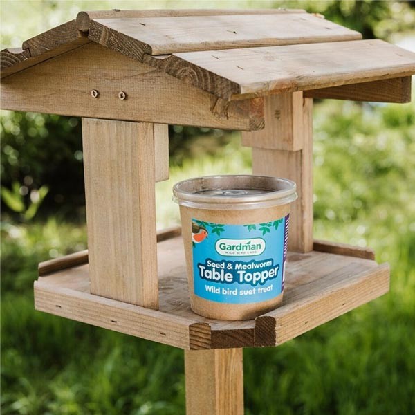 Gardman Wild Bird Care Seed & Mealworm Table Topper 2 Gardman Wild Bird Care Seed & Mealworm Table Topper - Image 2