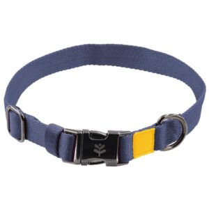 Sötnos Earth Aware Flat Weave Navy Extra Small Dog Collar