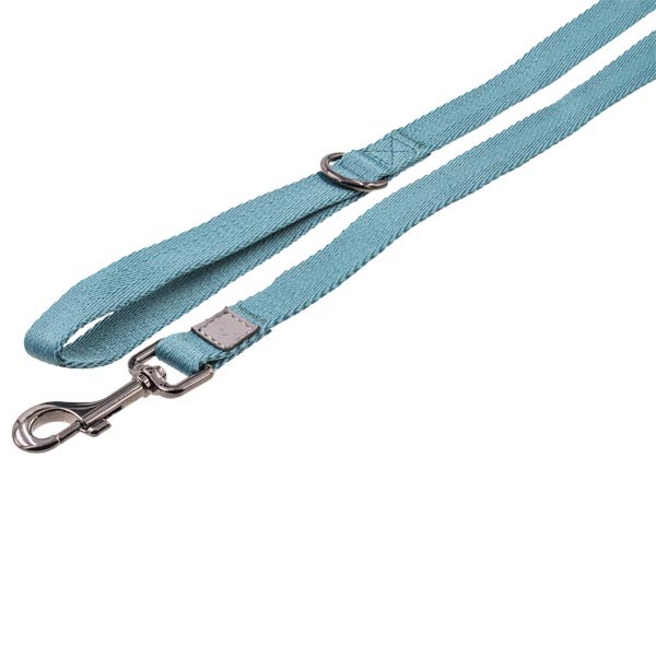 Sötnos Earth Aware Flat Weave Teal Medium Dog Lead 1 Sötnos Earth Aware Flat Weave Teal Medium Dog Lead