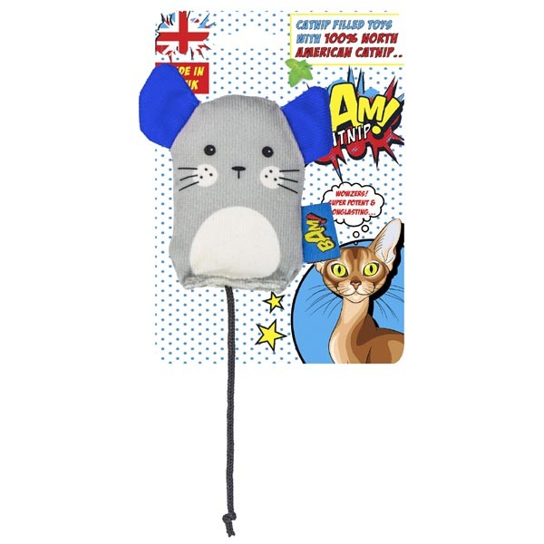 Bam! Catnip Martin Mouse Cat Toy 2 Bam! Catnip Martin Mouse Cat Toy - Image 2