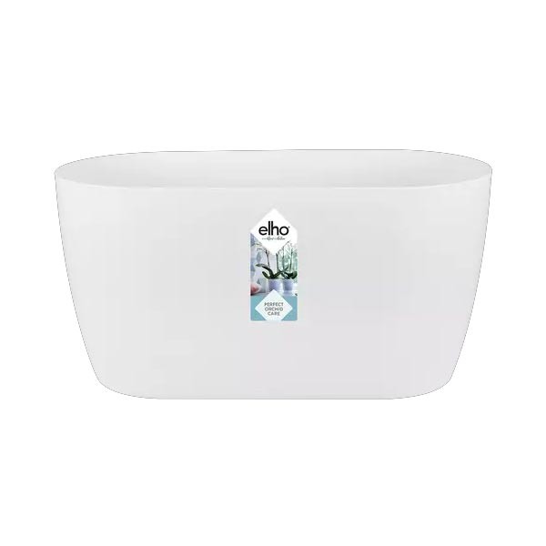 Elho Brussels Orchid Duo White 25cm Flower Pot 1 Elho Brussels Orchid Duo White 25cm Flower Pot