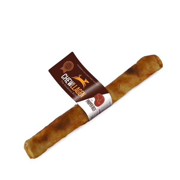 Chewllagen Retriever Roll 5" Beef Dog Treat 1 Chewllagen Retriever Roll 5" Beef Dog Treat