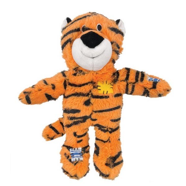 KONG Wild Knots Tiger Medium/Large Dog Toy 3 KONG Wild Knots Tiger Medium/Large Dog Toy - Image 3