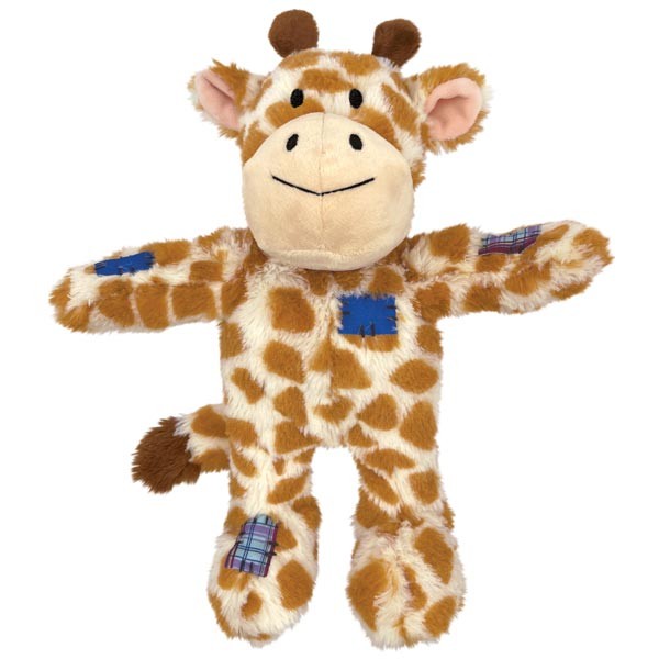 KONG Wild Knots Giraffe Medium/Large Dog Toy 3 KONG Wild Knots Giraffe Medium/Large Dog Toy - Image 3