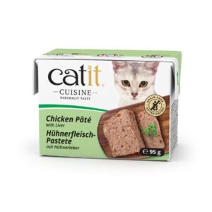 Catit Cuisine Chicken Pâté with Liver 95g Wet Cat Food