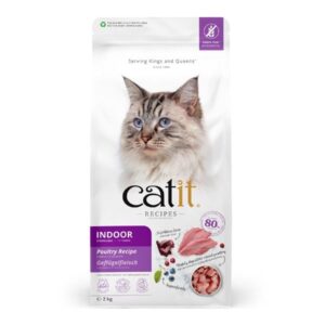 Catit Recipes Indoor/Sterilised Poultry 2kg Dry Cat Food
