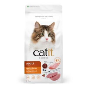 Catit Recipes Adult Poultry Recipe 2kg Dry Cat Food