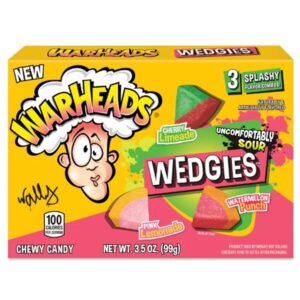 Warheads Sour Wedgies Theatre Box 3.5oz