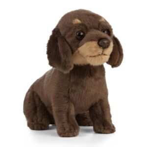 Living Nature Dachshund Puppy Soft Toy