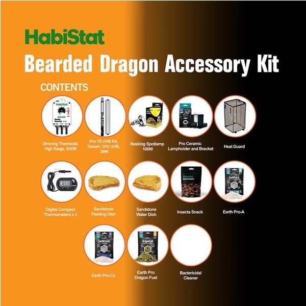 HabiStat Bearded Dragon Accessory Kit 2 HabiStat Bearded Dragon Accessory Kit - Image 2