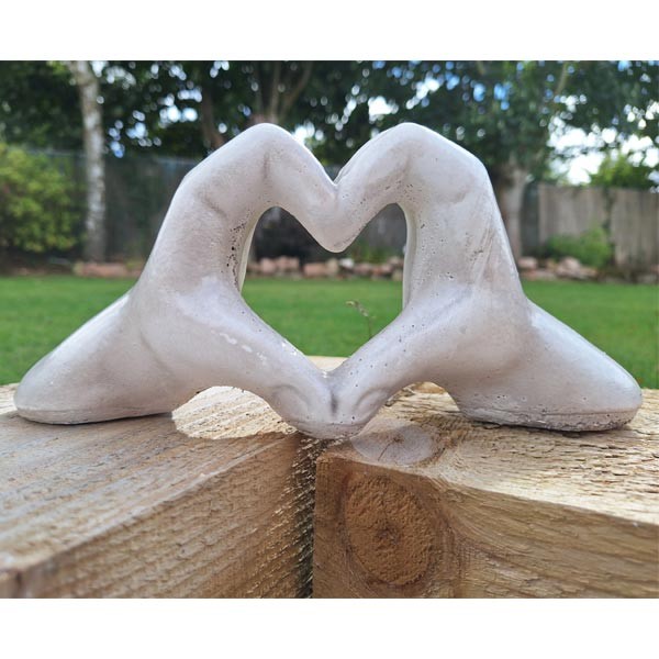 Hearthand Stone Garden Ornament 22cm 1 Hearthand Stone Garden Ornament 22cm
