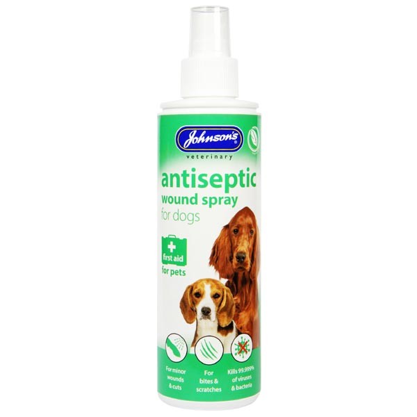 Johnson's Antiseptic Wound Spray for Dogs 200ml 1 Johnson's Antiseptic Wound Spray for Dogs 200ml