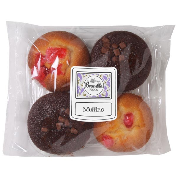 Bramble Foods Muffins Assorted 4 Pack 1 Bramble Foods Muffins Assorted 4 Pack