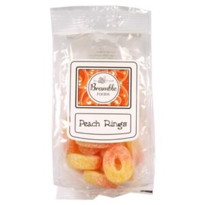 Bramble Foods Peach Rings 140g