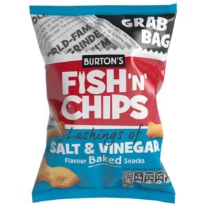 Burtons Fish 'n' Chips Salt & Vinegar 40g