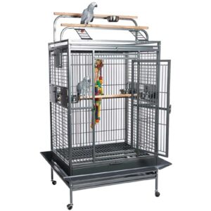 Rainforest Cages Santos Play Gym Top Antique Parrot Cage