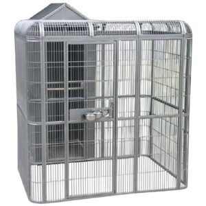 Rainforest Cages Indoor Aviary for Parrots with Housing Area