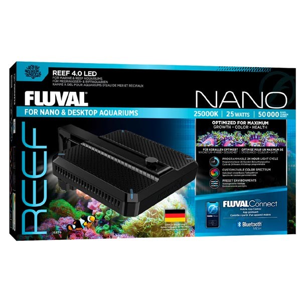 Fluval Reef 4.0 Nano LED Lighting 1 Fluval Reef 4.0 Nano LED Lighting