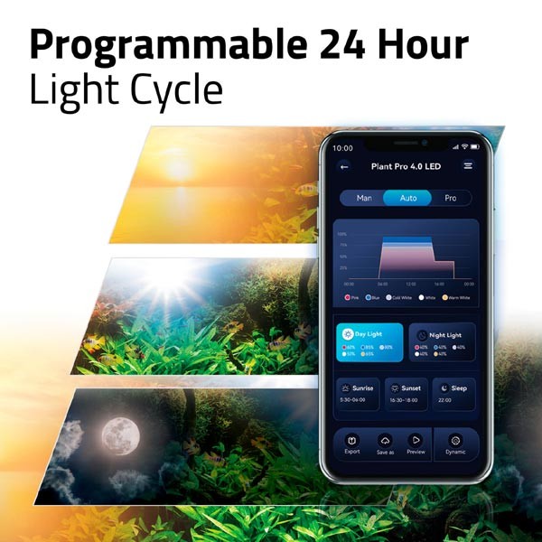 Fluval Plant Pro 4.0 Strip LED Lighting 59-88cm 4 Fluval Plant Pro 4.0 Strip LED Lighting 59-88cm - Image 4