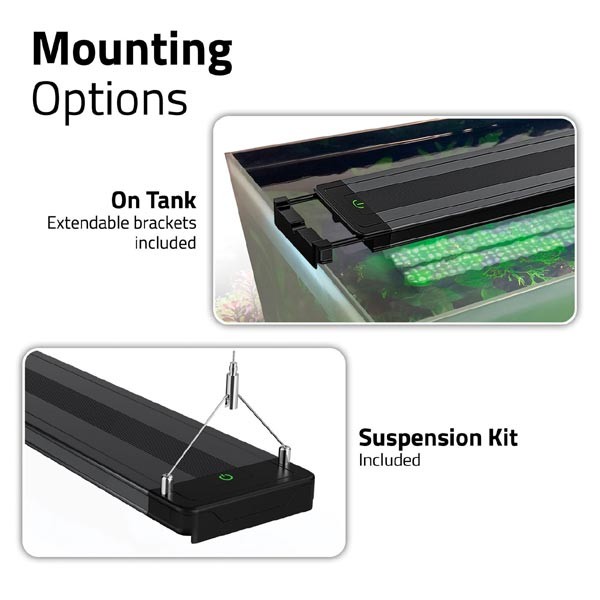 Fluval Plant Pro 4.0 Strip LED Lighting 59-88cm 8 Fluval Plant Pro 4.0 Strip LED Lighting 59-88cm - Image 8