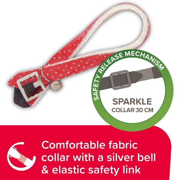 Beaphar Soft Glitter Flea Collar For Cats 3 Beaphar Soft Glitter Flea Collar For Cats - Image 3