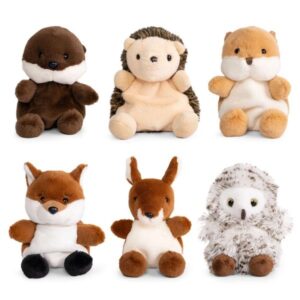 Living Nature Snugglies Woodland Animal Plush Single